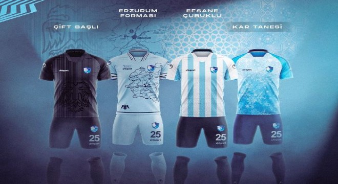 Erzurumspor yeni sezon formalarını tanıttı